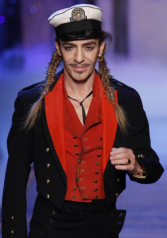 John Galliano adds his name to the list of designers denouncing