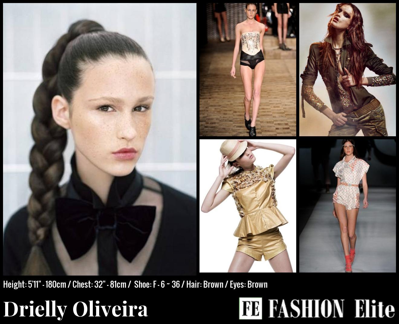Drielly Oliveira Comp Card